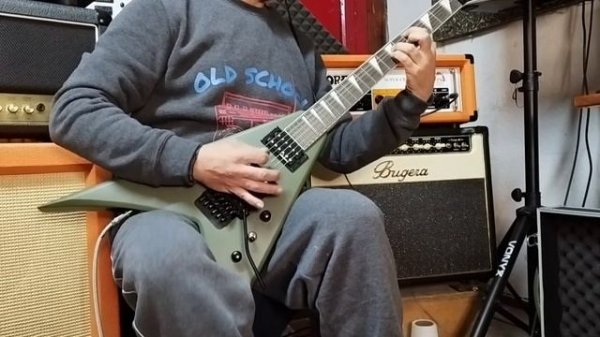 jackson js32 King v | orange super crush