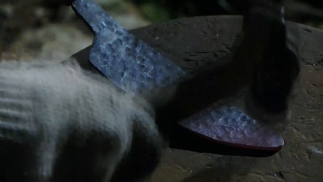 Ковка клинка-кухонника из прута. 3 часть смотреть онлайн