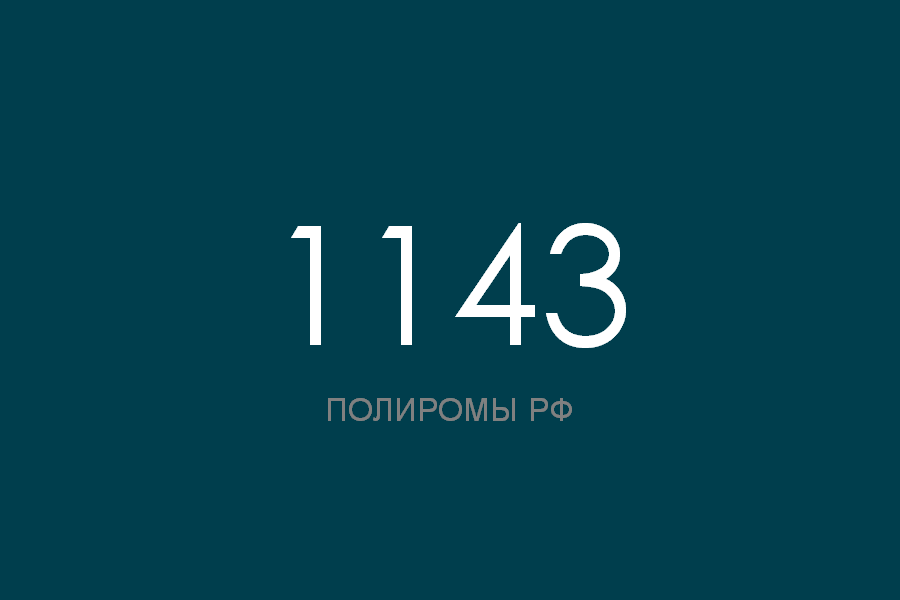 ПОЛИРОМ номер 1143 смотреть онлайн