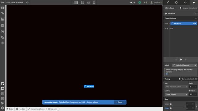 Webflow урок №25. Анимация scroll down line смотреть онлайн
