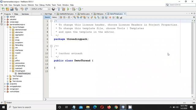 THREADING IN JAVA PART 2 | IMPLEMENTATION OF THREAD смотреть онлайн