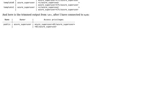 DevOps & SysAdmins: How to create a read-only user in Azure PostgreSQL? смотреть онлайн