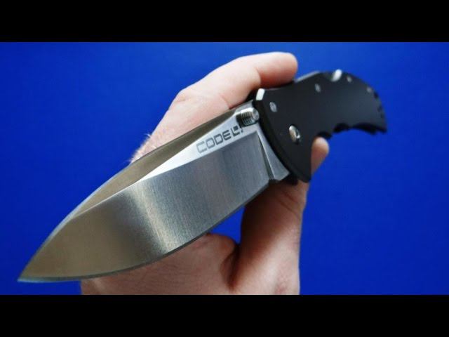 Очень классный нож, Cold Steel Code 4 Spear Point смотреть онлайн