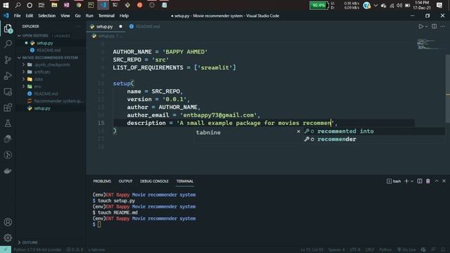 09. Making Setup | Movie Recommender System | Machine Learning смотреть онлайн
