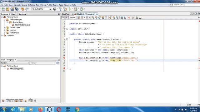 Java the complete Reference Ninth Edition (Chapter 20) Example (16) File Writer смотреть онлайн