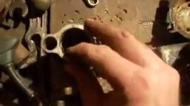 Течь с трубы мотора ЛМ - 1, Стрела. смотреть онлайн