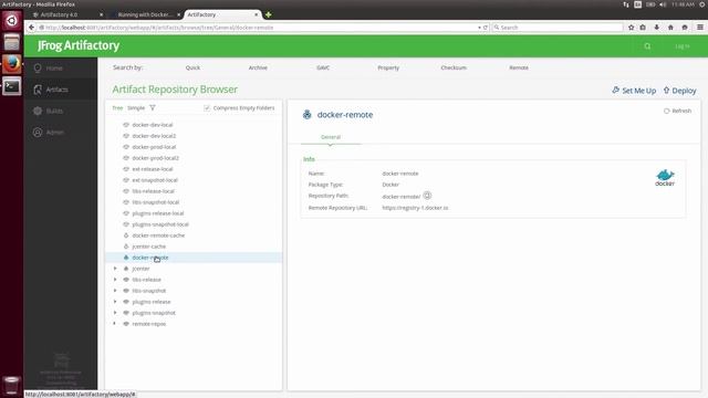 Setting up Artifactory 4 as a Docker registry in minutes [Screencast] смотреть онлайн