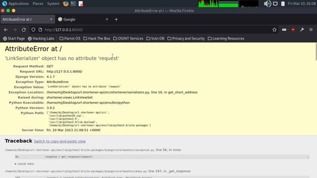 Create a URL Shortener Using django rest framework and chatGPT смотреть онлайн