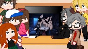 ||Реакция Гравити Фолзс на стекло про Т/И|| Оригинал ||