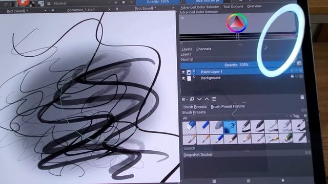 SAMSUNG Galaxy Tab S7 | CLIP STUDIO PAINT VS KRITA смотреть онлайн