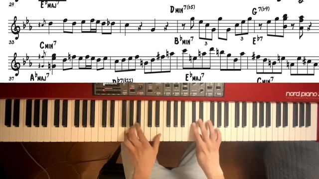 Kenny Barron - There Will Never Be Another You Transcription + PDF Sheet Music смотреть онлайн