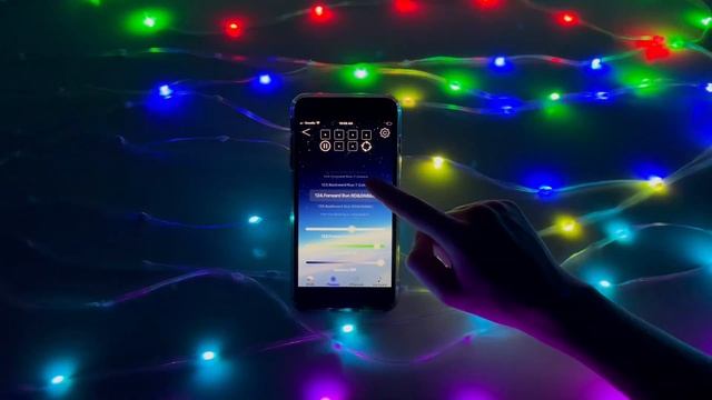 Светодиодная смарт гирлянда USB с пультом управления «Умная роса» смотреть онлайн