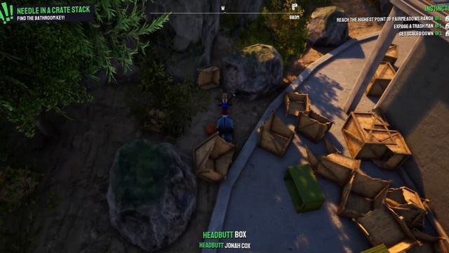 Finding The Bathroom Key - Goat Simulator 3: Needle In The Crate Stack