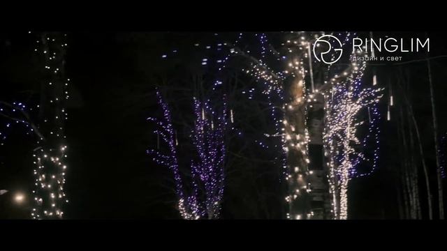Световое оформление завода "Электронстандарт" смотреть онлайн