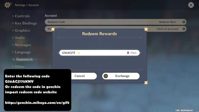 Genshin impact New redeem codes смотреть онлайн