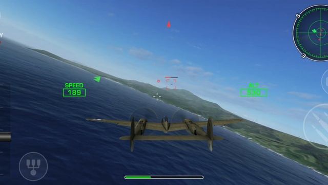 Wings of Steel Mission 19 Pacific Allies Campaign P38 Lightning no hack no gold Airplane simulator смотреть онлайн