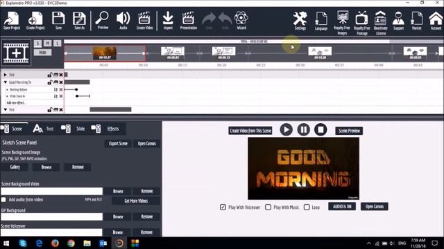 Explaindio Tips - Timeline Horizontal Scrollbar смотреть онлайн