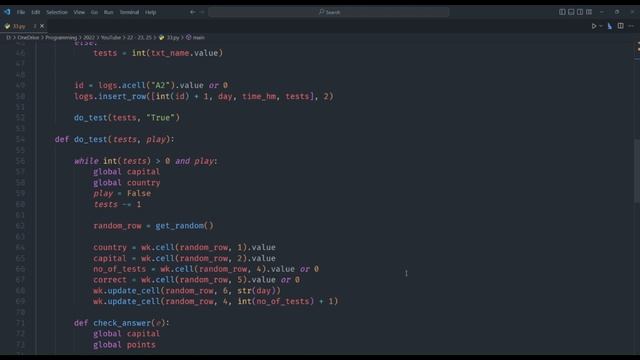 Google Sheets + Python | Project: Quiz Game - part 4 | Flet смотреть онлайн
