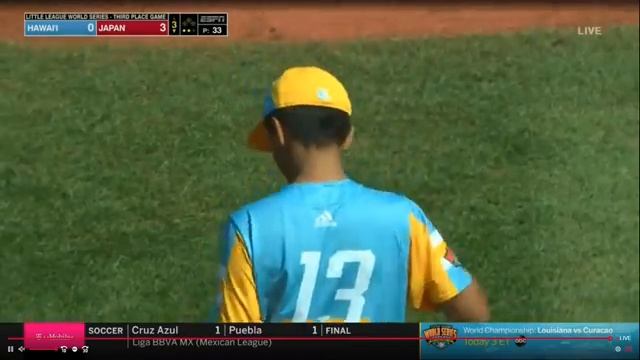 LLWS Game 29 W JPN смотреть онлайн
