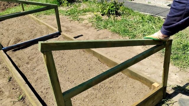 Парник со съемной стенкой своими руками смотреть онлайн