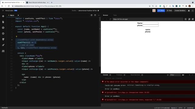 ReactJS Your first useEffect. Effect first time only (component did mount) [Arabic] [شرح الرياكت] смотреть онлайн