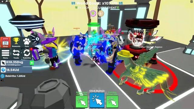 20 NEW SECRET MYTHIC PET *FUTURE UPDATE* CODES In CLICKER SIMULATOR! Roblox Clicker Simulator Codes смотреть онлайн