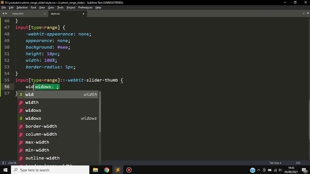 Custom Font Size Using Range Slider in HTML смотреть онлайн