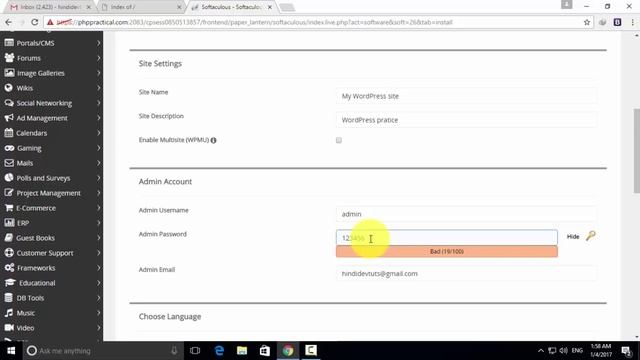 how to install WordPress on your live web hosting in hindi смотреть онлайн