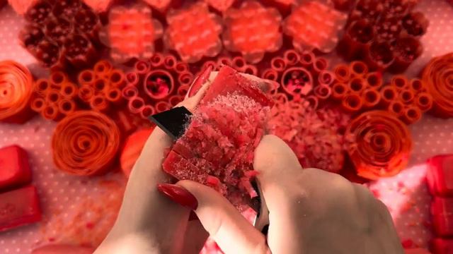 ASMR Мыло. Ломаем мыло.