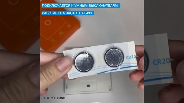 Повторитель переключатель беспроводной для умного WiFi выключателя с Алисой Tuya RF433 одиночный смотреть онлайн