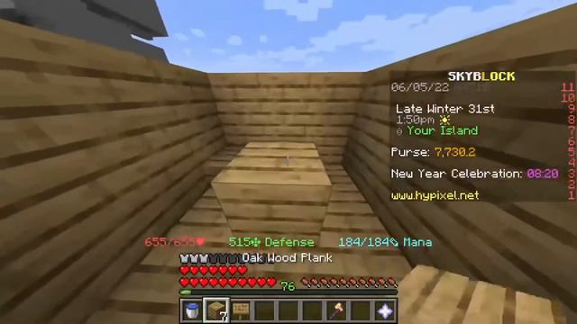 How To Make A AFK Machine In Minecraft Hypixel Skyblock