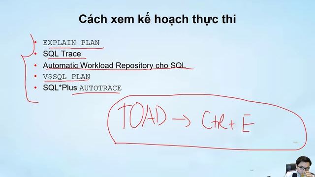 PT10.Xác định câu lệnh SQL hiệu năng kém | Performance Tunning | Trần Văn Bình Master смотреть онлайн