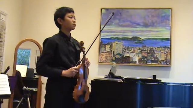 Stephen Performing Bruch Concerto No.1 In G Minor