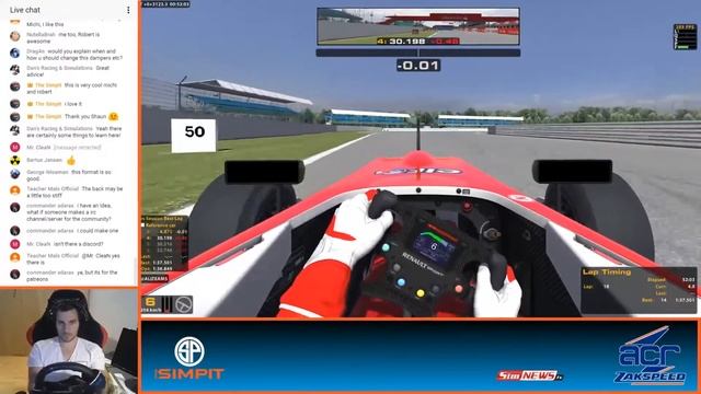 iRacing Setup Guide and Q&A for a Race Formula Renault 2 0 around Silverstone смотреть онлайн