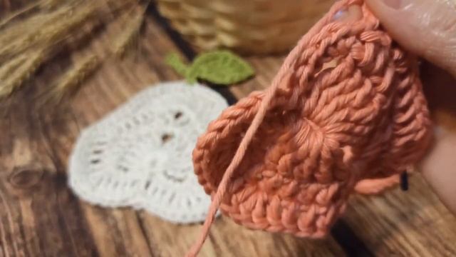 ПОДСТАВКА ПОД ЧАШКУ крючком, "ГРУША". ПРОСТО И КРАСИВО! смотреть онлайн