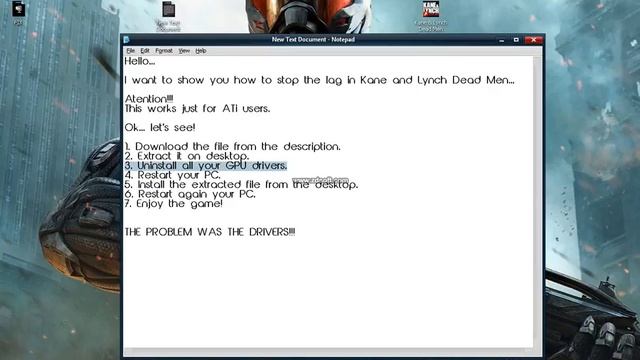 Kane and Lynch Dead Men LAG FIX смотреть онлайн