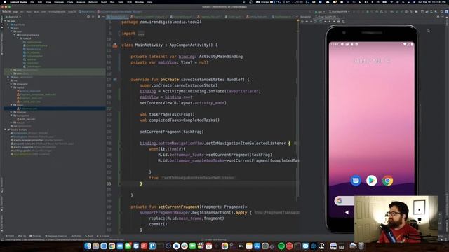 Jr Android Dev Codes a ToDo App Pt. 5 смотреть онлайн