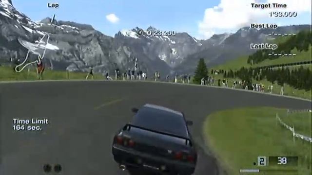 Gran Turismo HD Concept - A Lap At Eiger Path смотреть онлайн