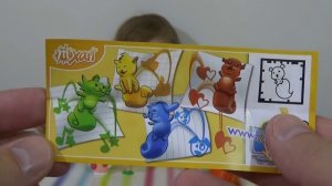 МЛП Хелло Китти Смешарики Минни Маус яйца сюрприз игрушки распаковка Kinder Surp