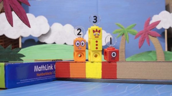 Numberblocks на русском | Дворец последовательностей с кубиками Mathlink Cubes от Learning Resource
