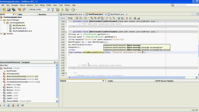 Java Swing Desktop Application part 4 смотреть онлайн