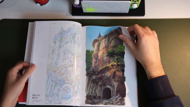 The Art of Boy and Heron - Artbook Sneak Peek смотреть онлайн