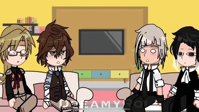 Bsd react to chuuya nakahara as kokichi ouma(Lazy??)(bit of soukoku) смотреть онлайн