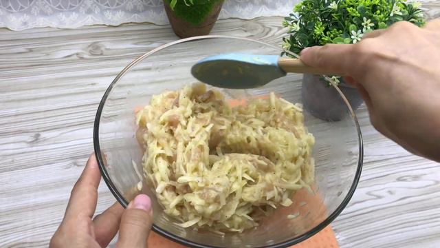 Hühnerbrust, Kartoffeln Und Zwiebeln.Kochen Sie Ein Schnelles Abendessen In Einer Pfanne!Top Rezept