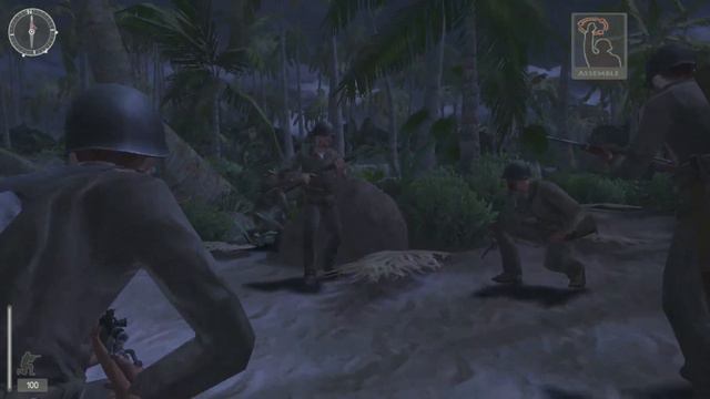 Medal of Honor Pacific Assault - Makin Atoll Raid - Part 1 смотреть онлайн