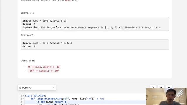Leetcode - Longest Consecutive Sequence (Python) смотреть онлайн