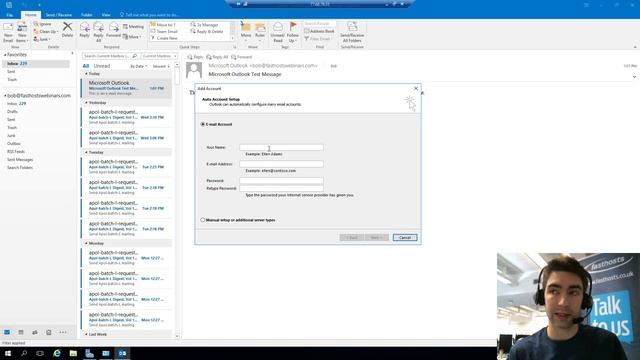 Outlook 2016 setup for Exchange 2019 mailboxes (Fasthosts customers) смотреть онлайн