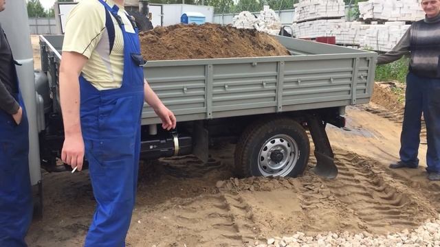 Самосвал на базе УАЗ смотреть онлайн