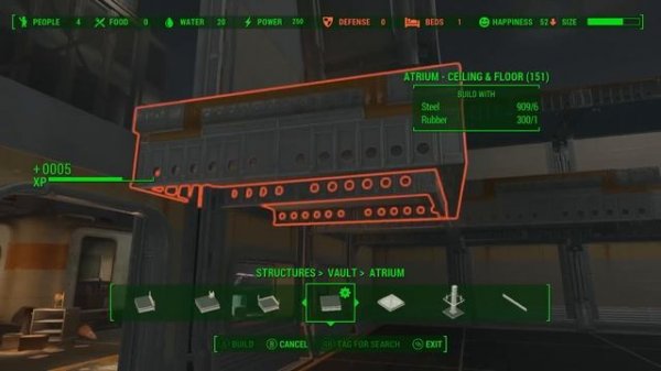 FALLOUT 4 VAULT TEC WORKSHOP (ATRIUM) QUICK BUILDING GUIDE