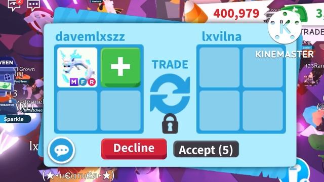 ?ТРЕЙДЫ НА МЕГА НЕОНОВОГО ФРОСТА ФУРРИ В АДОПТ МИ?